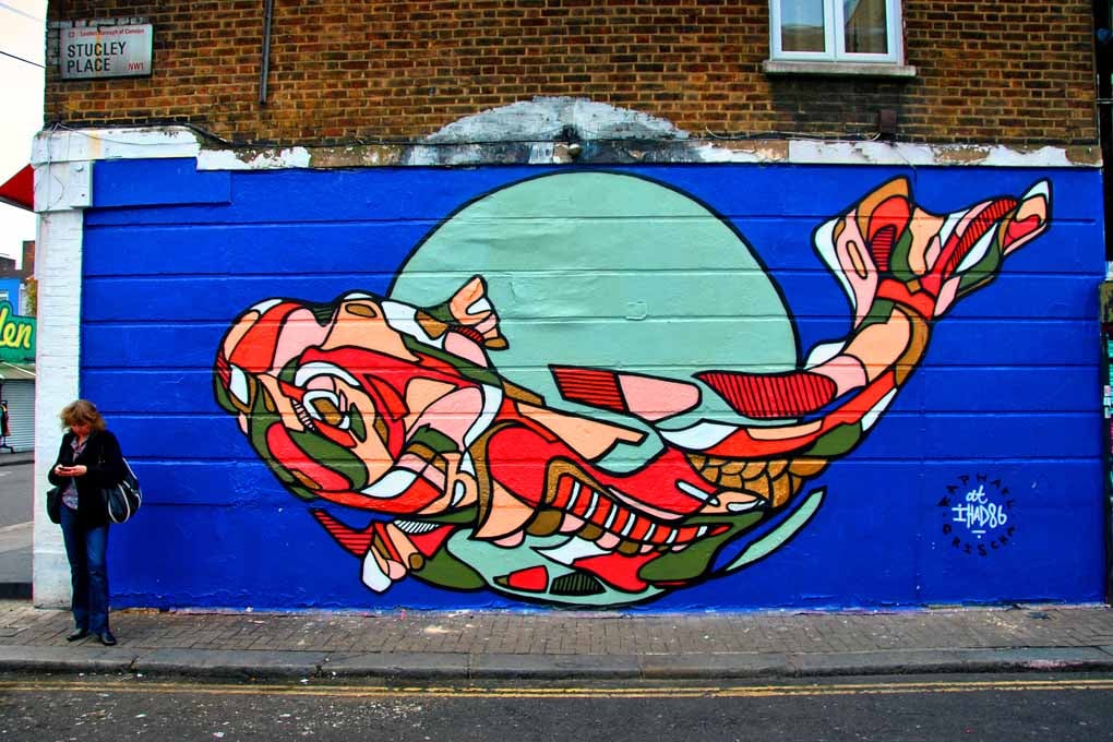 Camden Town Street Art Graffiti London Photograph Print