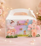 Personalised Clear Fairy Party Boxes - Pack of 6 Handmade Birthday Favours - Image 2