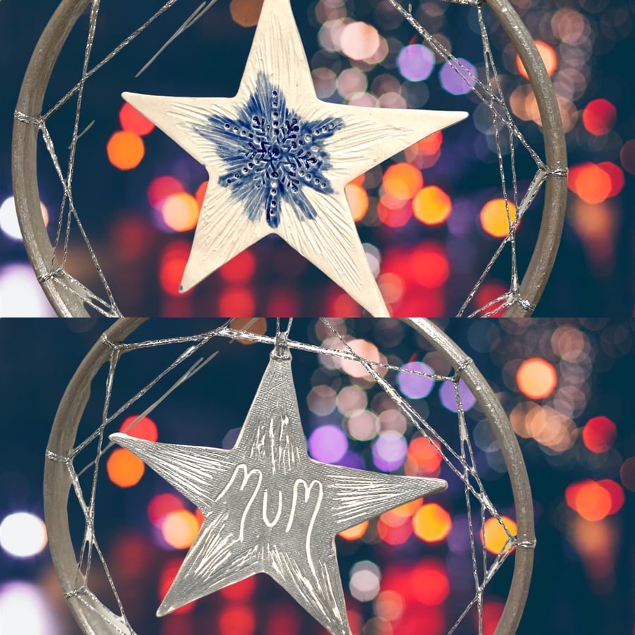 Star Mum decoration 