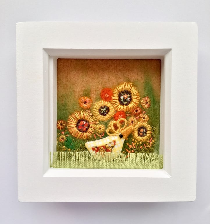 Shadow box frame square "Mavis"