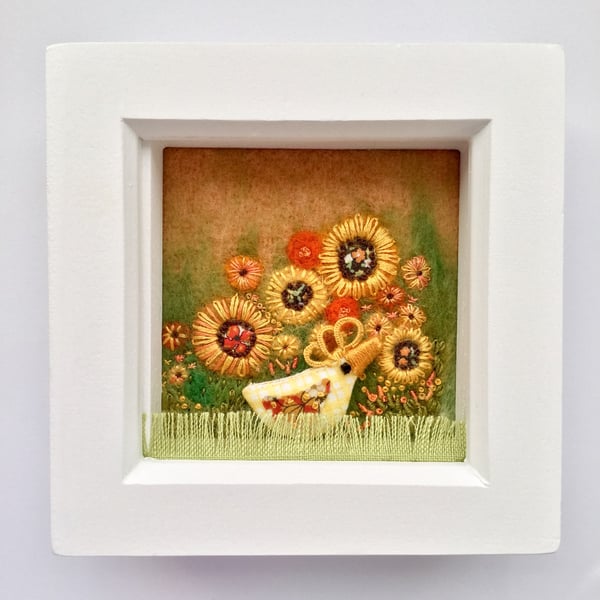 Shadow box frame square "Mavis"