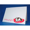 Let Sleeping Dogs Lie Greeting Card