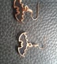 Halloween themed earrings-batwings - Image 2
