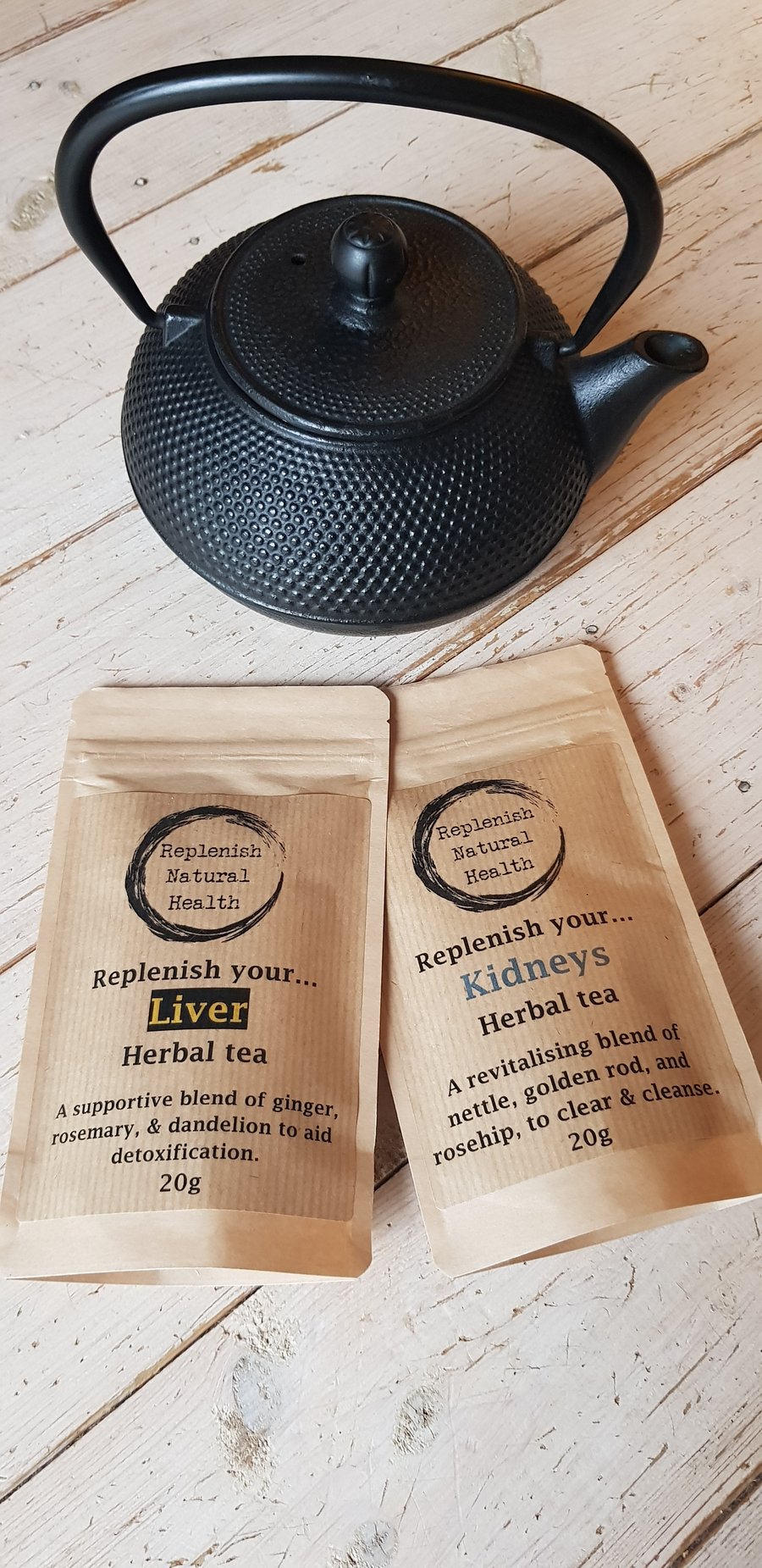 Replenishing herbal tea bundle