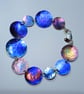  Handmade Coloured Titanium Disc and Sterling Silver Bracelet - UK Free Post - Image 7