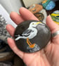Seagull Herring Gull  Hand painted and varnished paper weight stone  - Image 7
