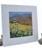 Scottish landscape - original mounted painting - sunny day - wildflowers - Image 6