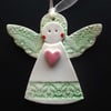 Ceramic Christmas Angel