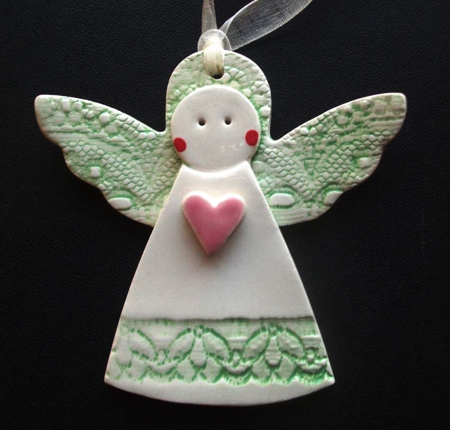 Ceramic Christmas Angel