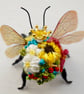 Embroidered Flower Bee  - Image 1