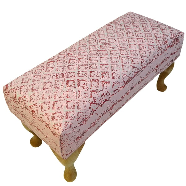 SALE! Pink Wafer Biscuit footstool (was 99)