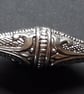 40mm (1.1 2")  Antique Silver Gothic Style Toggle Buttons - Image 2