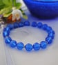 Sale-Sapphire blues stretch bracelet