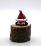 small glass christmas hat creature keepsake  - Image 3