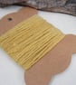 Hand Dyed Natural Chamomile Gold Dye Pure Wool Tapestry Thread - Image 1