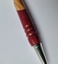 Olive and Purple Heart Wooden Pen with celtic cross - Lathe Turned Writing Pen - Image 3