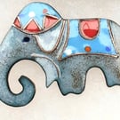 GORGEOUS CIRCUS ELEPHANT BROOCH