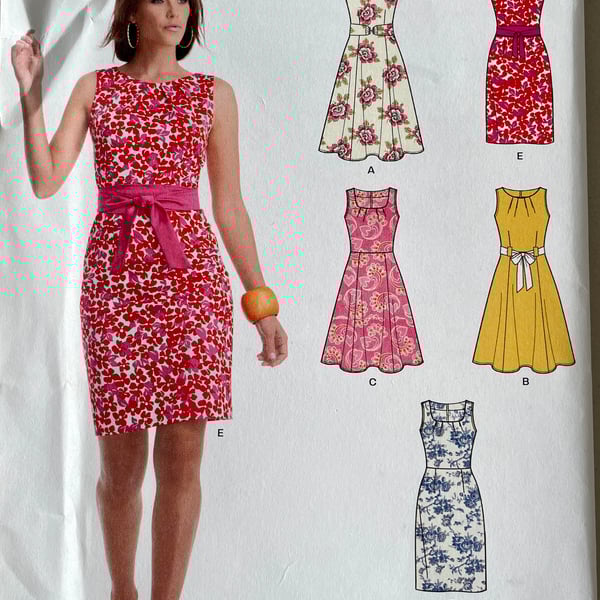 New Look Ladies Dress Pattern K6184 - Uncut