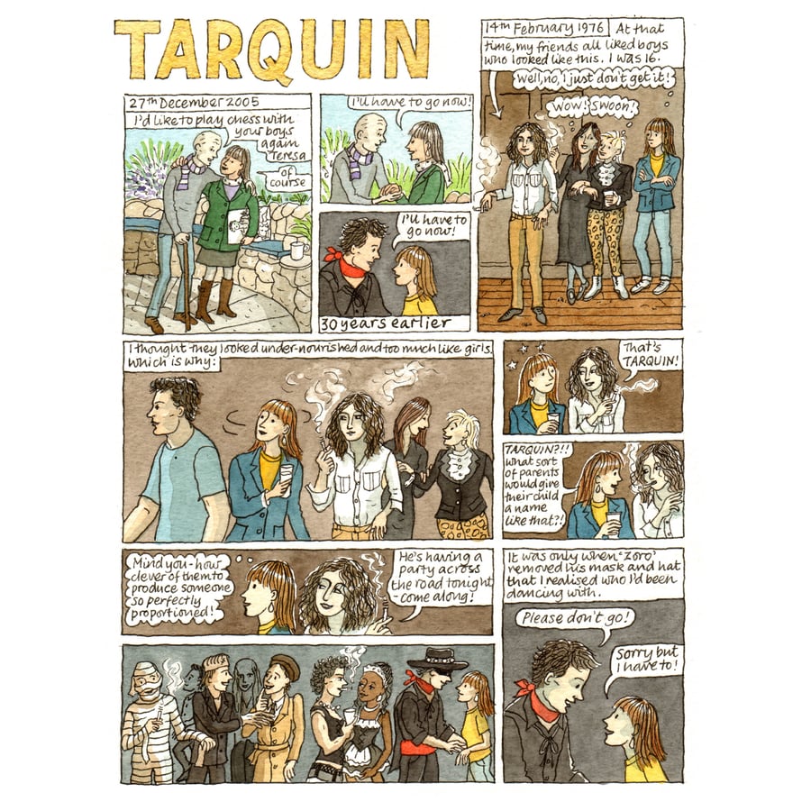 Tarquin: A short graphic story