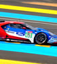 Ford GT no68 24 Hours of Le Mans 2019 Photograph Print - Image 1