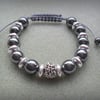 Hematite Knotted Bracelet