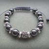 Hematite Knotted Bracelet