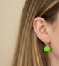 Brussel Sprout Earrings  - Image 3