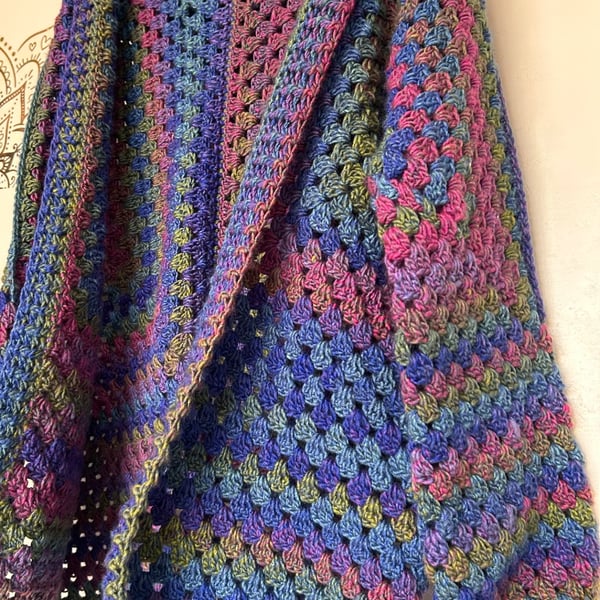 Hooded Crochet Jacket One Size (M - XL)