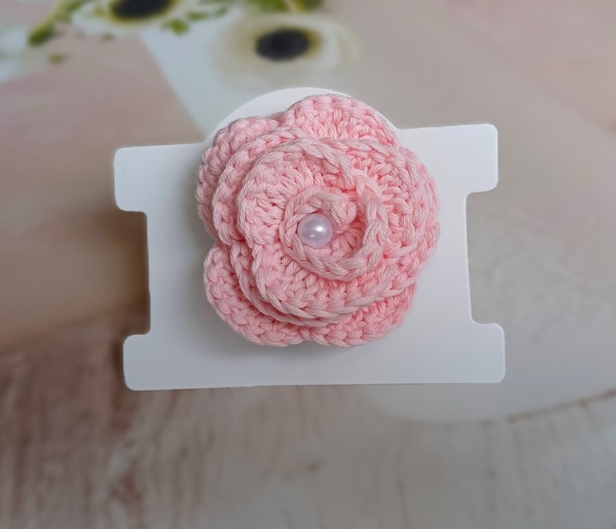 Dog & Cat Crochet Collar flower