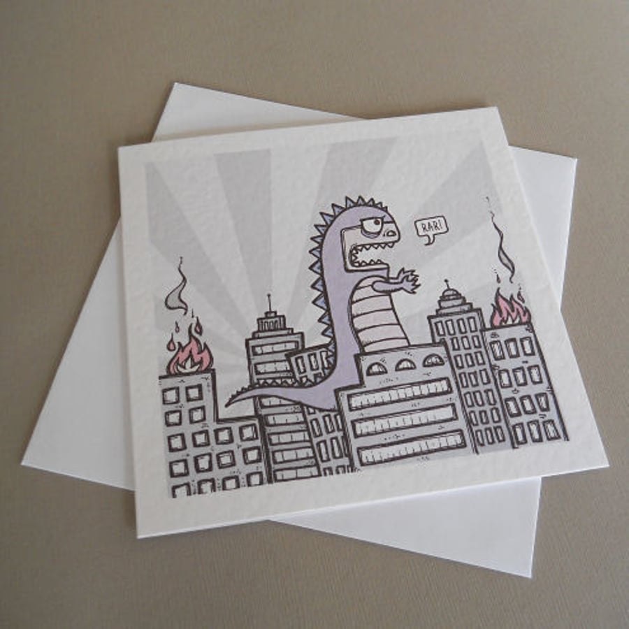 godzilla monster card