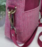 Yorkshire Tweed & Faux Leather Eden Crossbody Bag - Image 3
