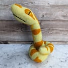 Handcrafted Unique Needle Felted Snake