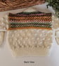 Bobble Design 90% & 100% Merino Wool Baby Cardigan 0-6 months size - Image 3