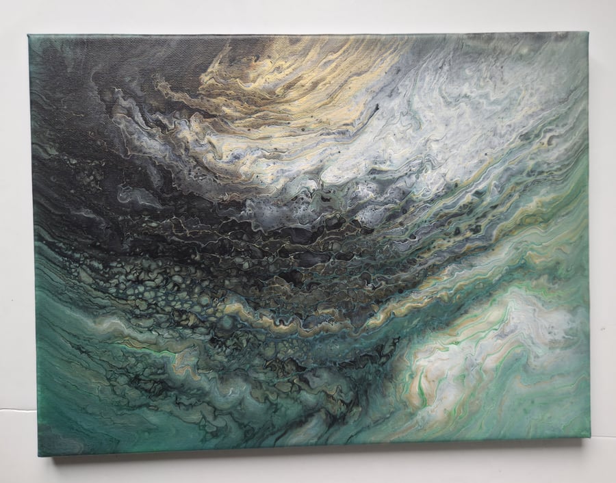 "Infinite Serenity"Original Handmade Abstract Acrylic Painting