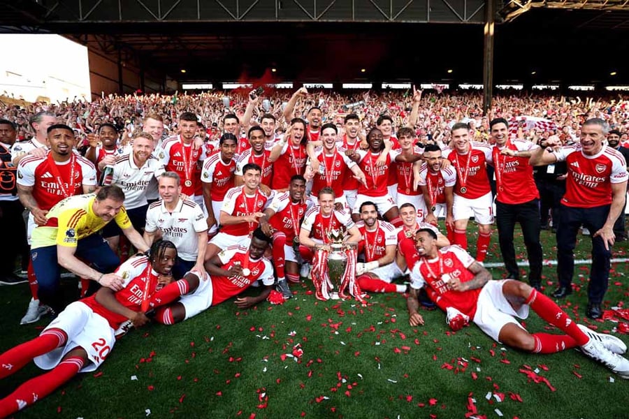 Arsenal FC Premier League Champions 2025-26 Photograph Print