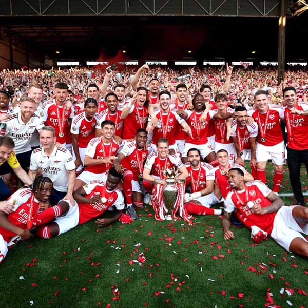 Arsenal FC Premier League Champions 2025-26 Photograph Print