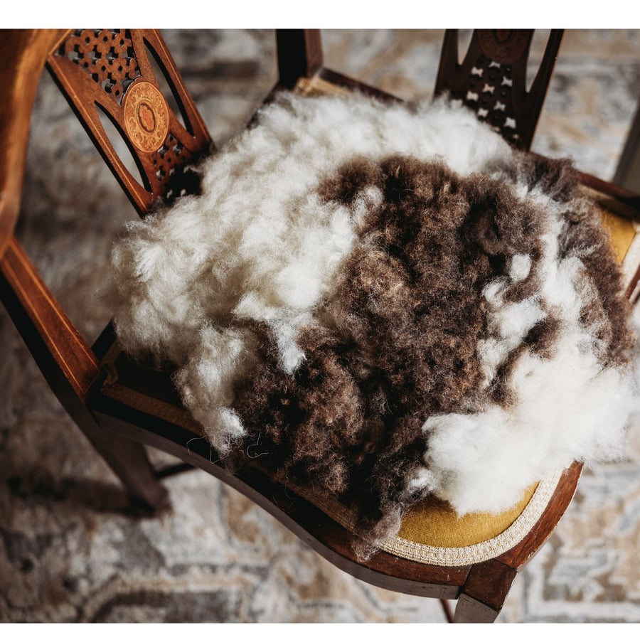 Natural wool felted seat-pad and or a mat for a cat or a small dog  
