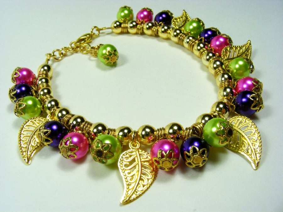 Colourful Charm Bracelet