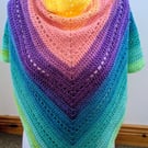 Ombre Triangle shawl