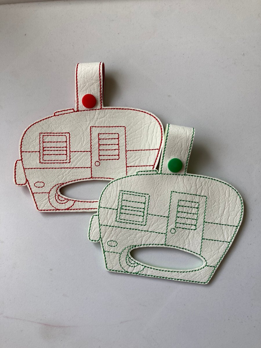 180. Caravan or trailer tea towel holder.