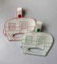 180. Caravan or trailer tea towel holder. - Image 1