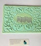  Baby card. New baby card. Baby girl. Baby boy.  Ref 329.  - Image 1