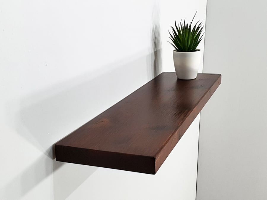 6" deep Floating shelves medium thickness
