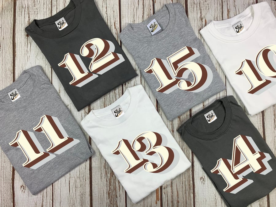 Teenage Birthday shirt, outfit, 10, 11, 12, 13, 14 and 15 year old girl boy