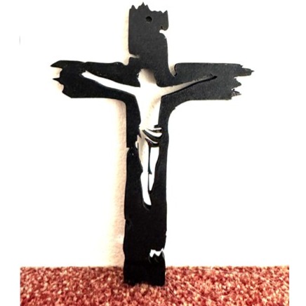 Elegant Silhouette Crucifix – A Meaningful Addition to Your Home