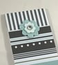 Lined notepad  - stripes and spots - Image 2