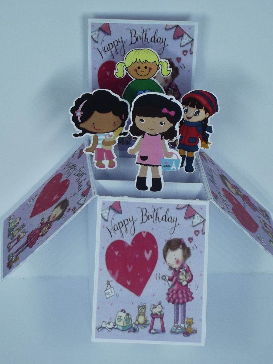 Girls Birthday Card