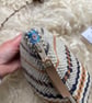 Wool Pouch - Caramel. Handwoven in Wales - Image 3