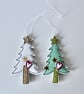 'Two Little Trees' - Hanging Decoration - Image 2