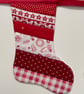 Christmas Stocking Bunting - Red  - Image 3